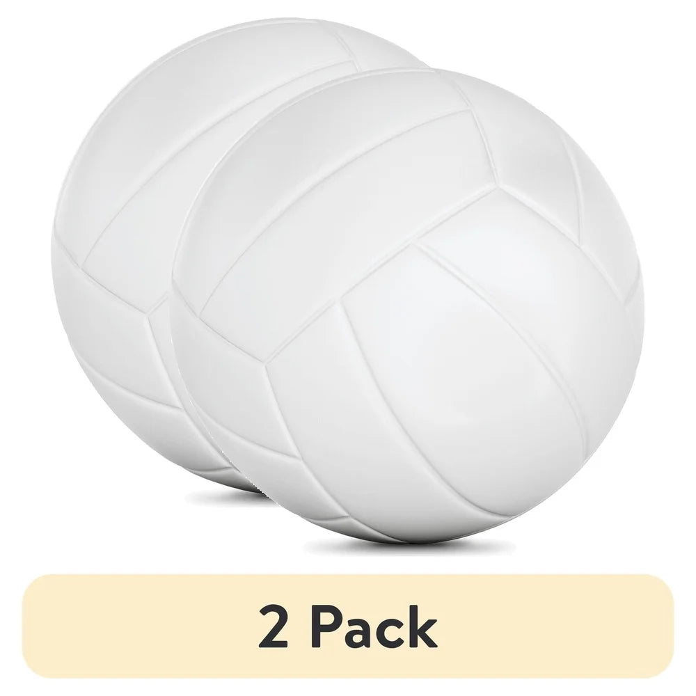 2 Pack Full Size Youth Indoor Outdoor Volleyball