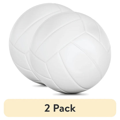 2 Pack Full Size Youth Indoor Outdoor Volleyball