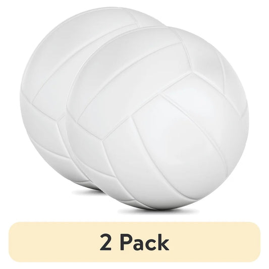 2 Pack Full Size Youth Indoor Outdoor Volleyball
