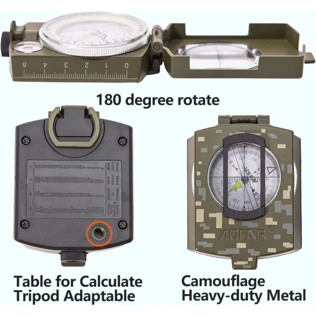 Professional Sighting Compass