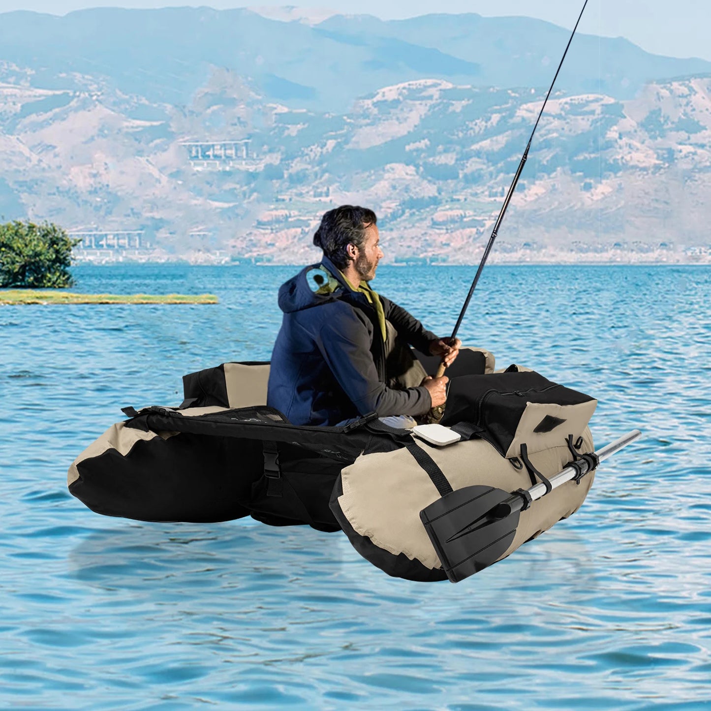Inflatable PVC Fishing Boat