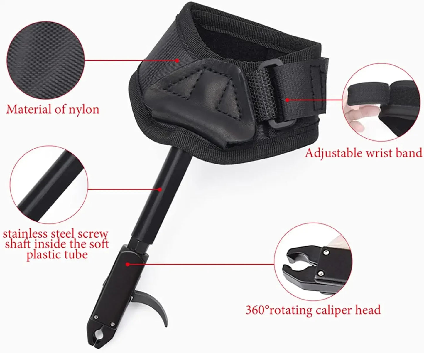 Adjustable Archery Compound Bow Release