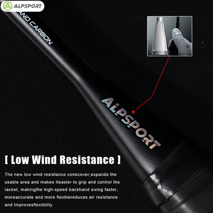 Ultralight 52g T800 BOW 26LBS Badminton Racket