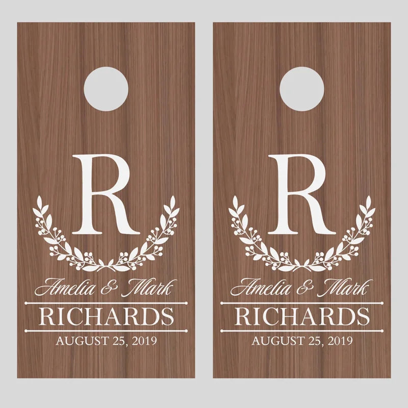 Custom Corn Hole Decal