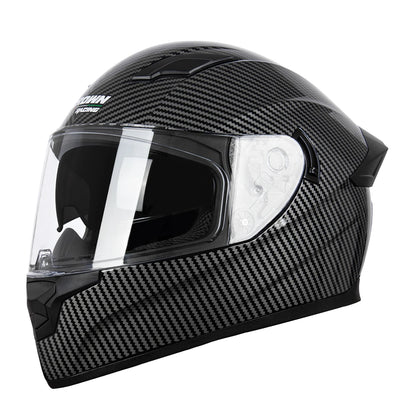 Full Face Motorcycle Helmet - Dual Lens DOT Certified