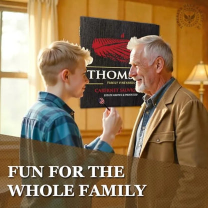 Personalized Dartboard and Cabinet Set with 6 Steel Tip Darts