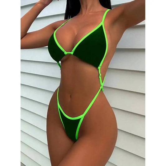 Summer Beach Women's One-Piece Swimsuit