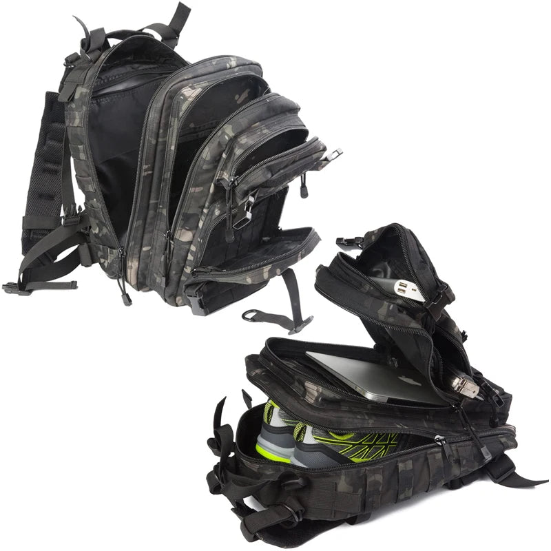 30L Tactical Backpack for Hiking Camping