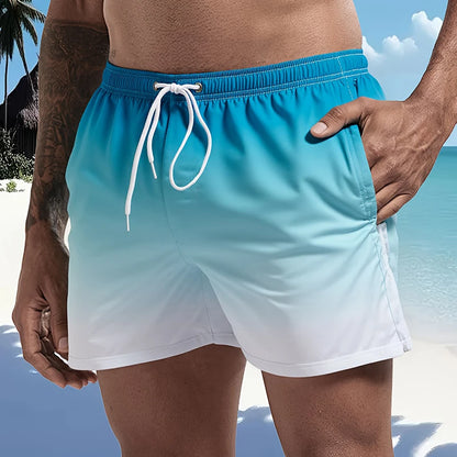 Men's Swim Trunks with Mesh Lining
