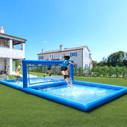 A Portable Outdoor Volleyball Court