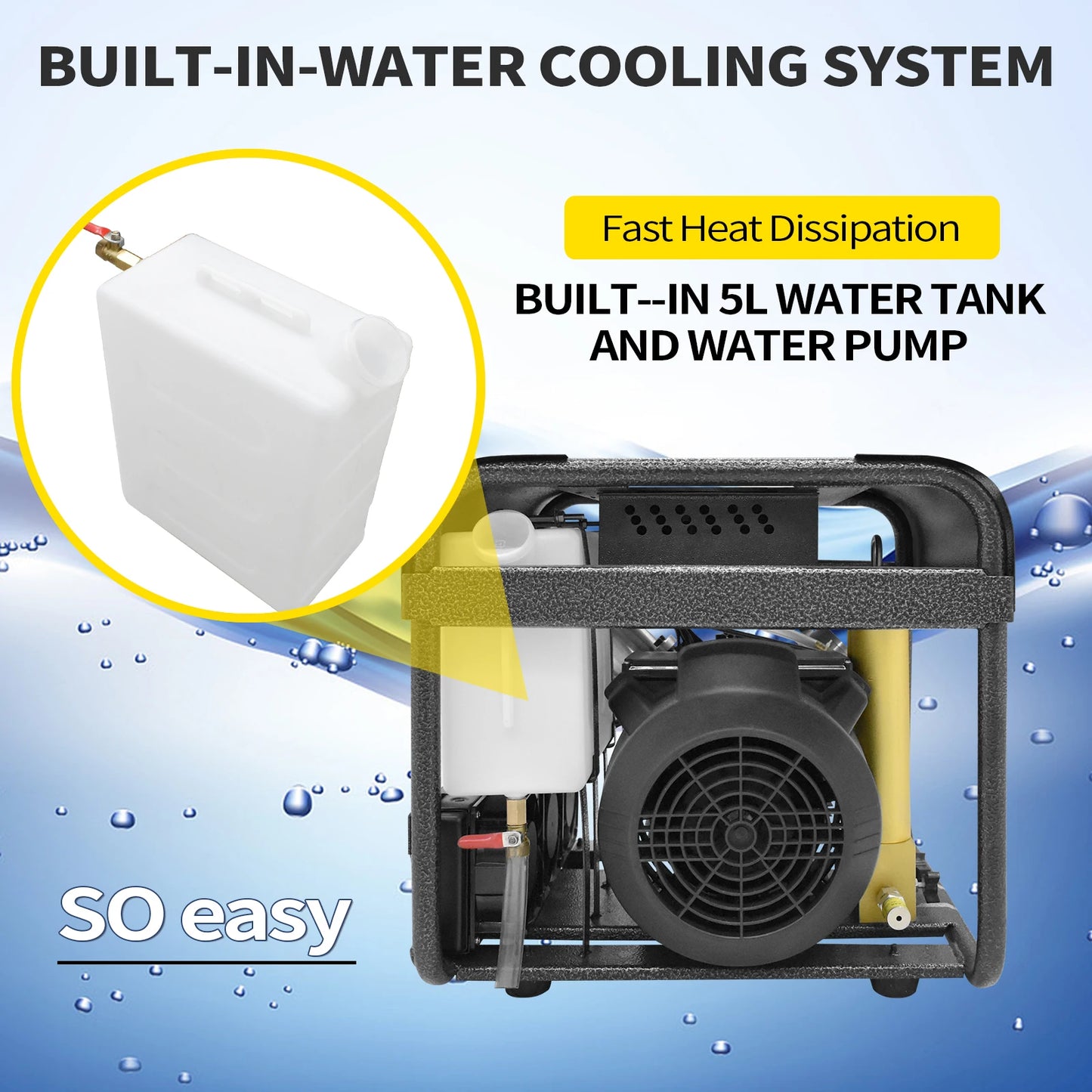 Portable Scuba Tank Compressor,