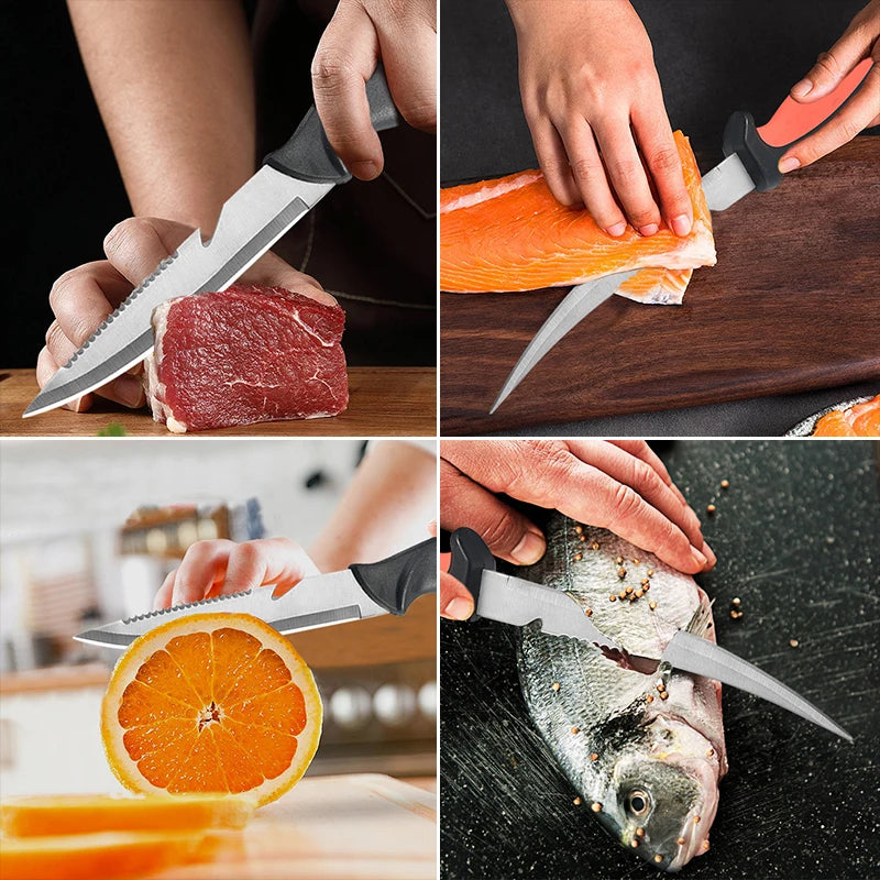 Stainless Steel Boning Knife