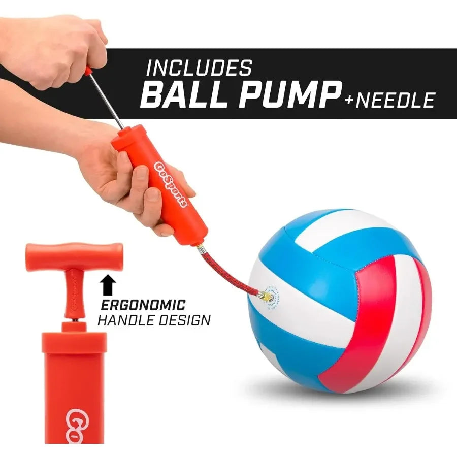 Soft Touch Volleyball for Training, Lightweight Practice Ball for Indoor Outdoor Games