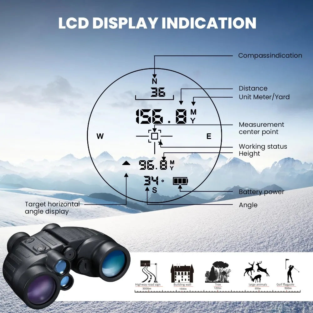8X40 Binoculars 40mm FMC Lens