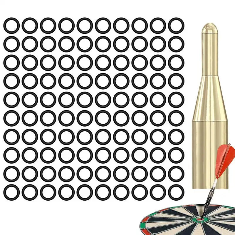 100PCS Darts Tip Rubber O Ring