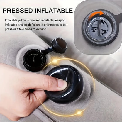 Inflatable travel air pillow