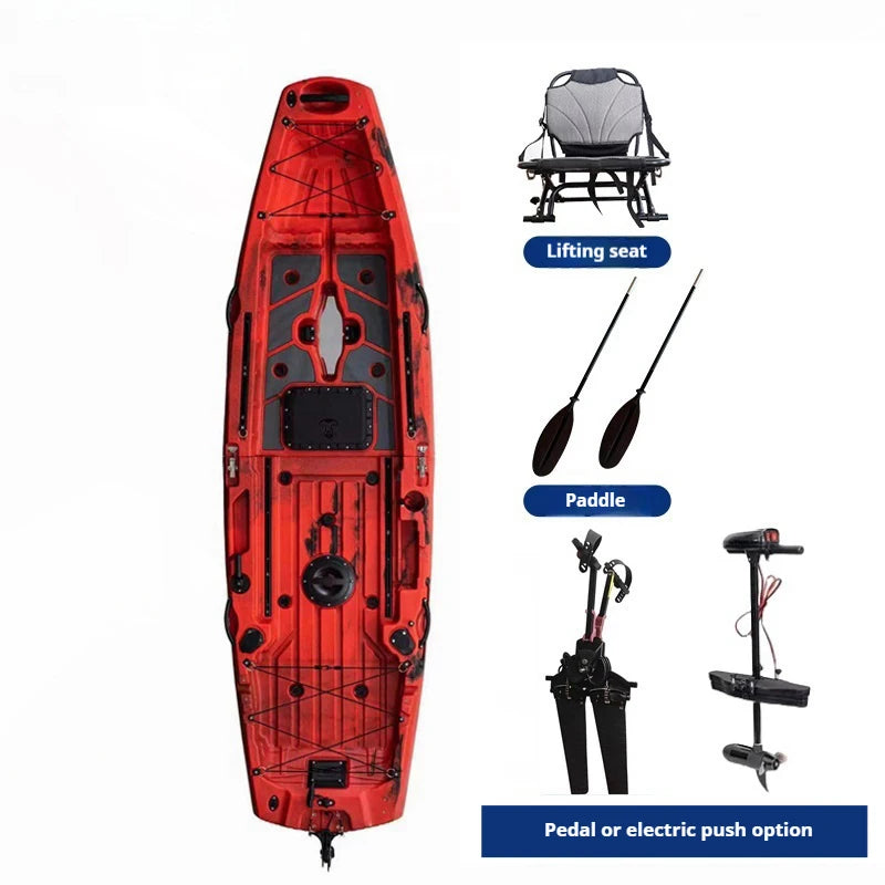 Modular Kayak Canoe w/Pedal & Electric Drive