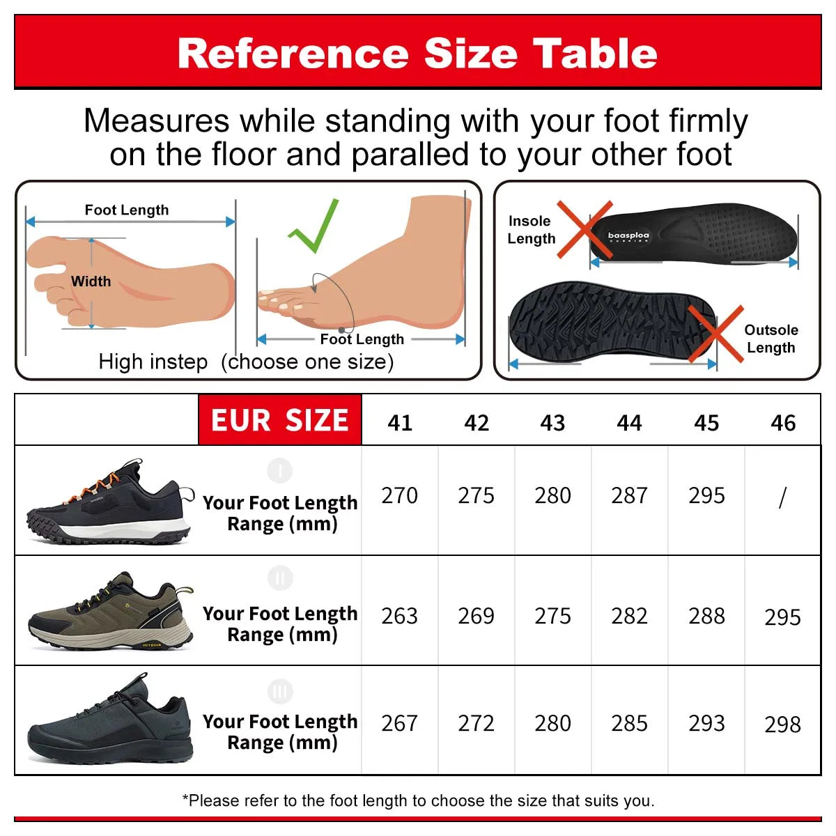 Men's Hiking Shoes