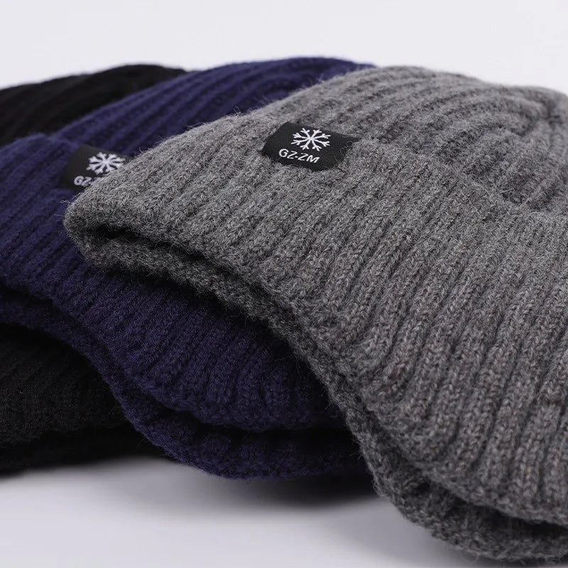 Outdoor Men Winter Knitted Hat