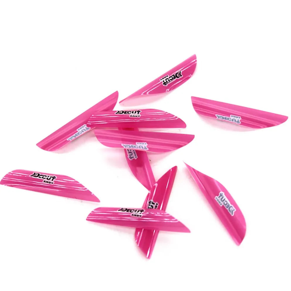 50pcs Archery 1.56inch 1.75inch 2inch Right Wing Vanes