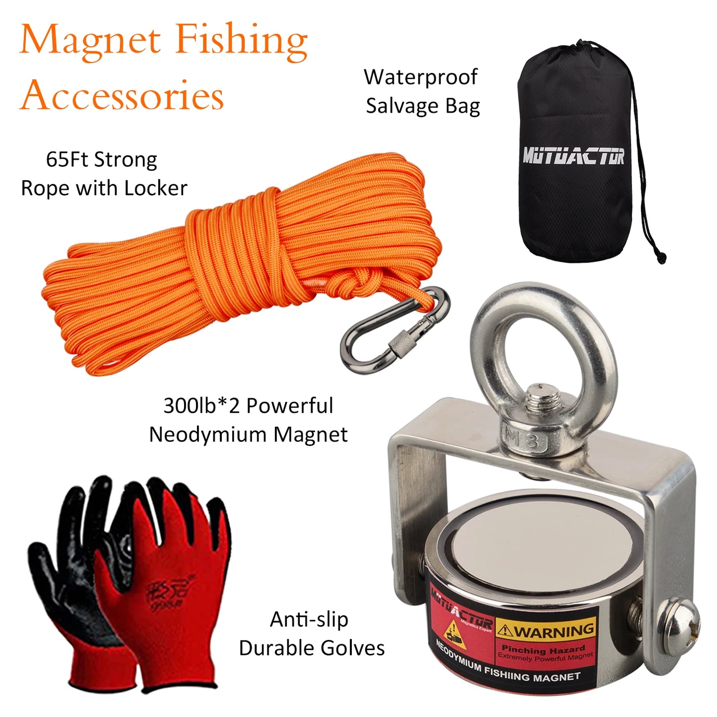 Heavy Duty Neodymium Rare Earth Swivel Magnet