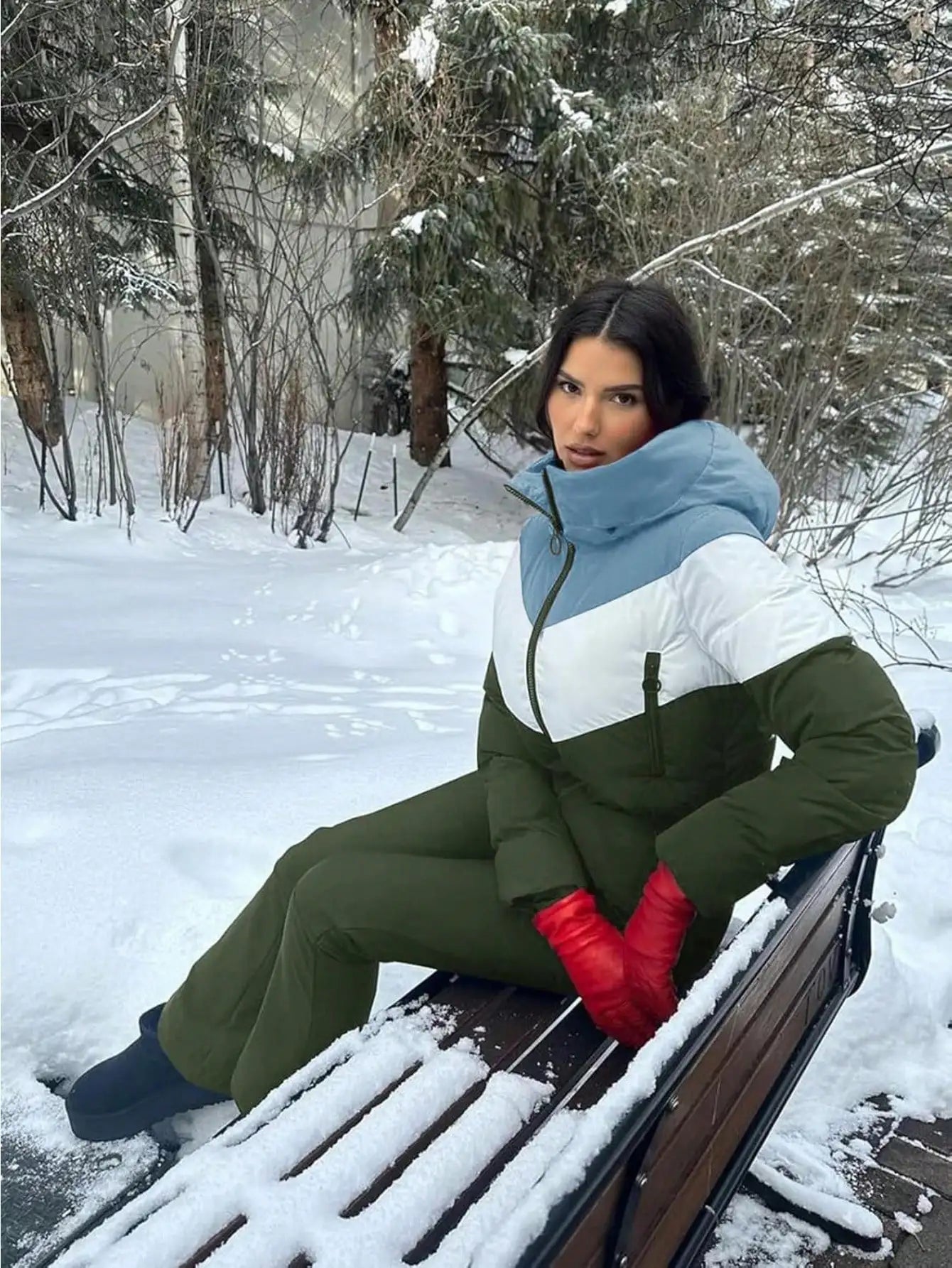 thermal One Piece Snowsuit For Women