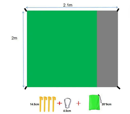 Beach Blanket Super Large 79 x 83 Inch