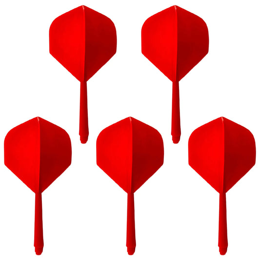 5pcs Integrated Dart Shaft and Flights