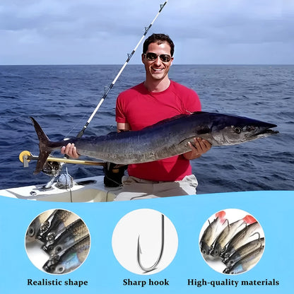 5pcs Soft Artificial Fishing Lures set