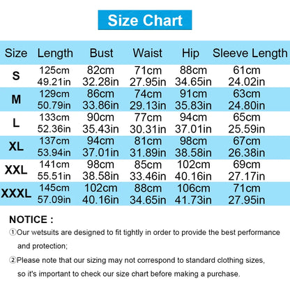 3mm Wetsuits