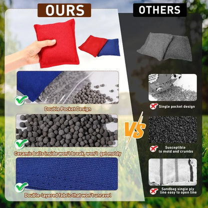 Solid Wood Premium Cornhole