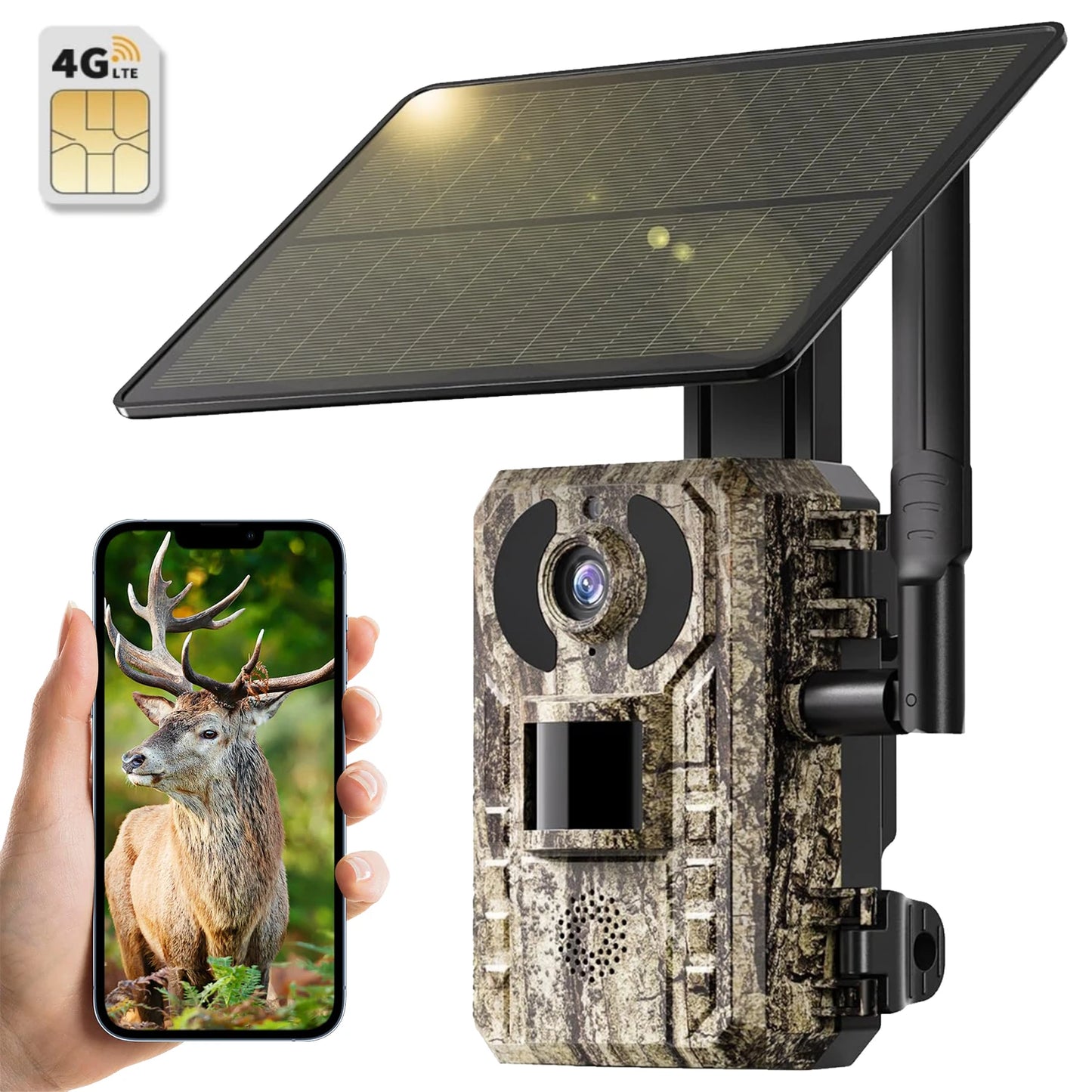 4G LTE Cellular Trail Cameras 3rd Gen with Live Streaming
