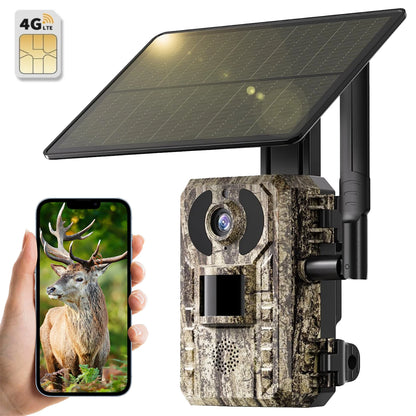 4G LTE Cellular Trail Cameras 3rd Gen with Live Streaming