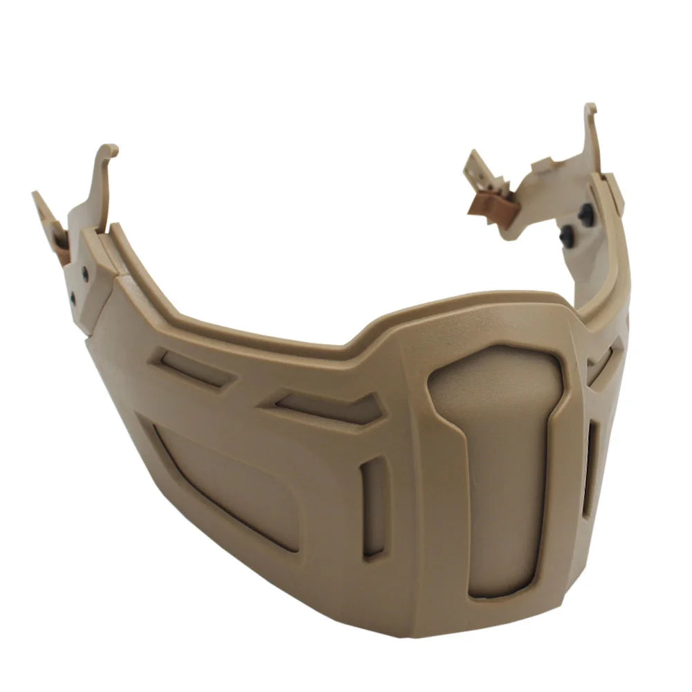 Tactical Helmet Half Face Mask