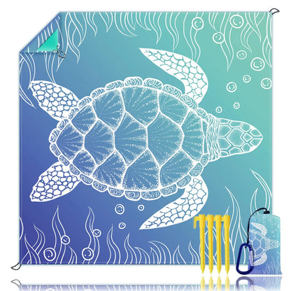 Beach Blanket Super Large 79 x 83 Inch