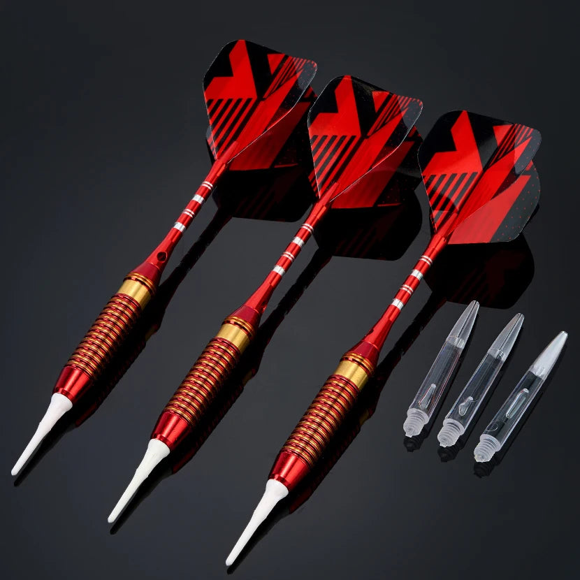3 pcs 18g electroplated red copper Soft Tip  darts