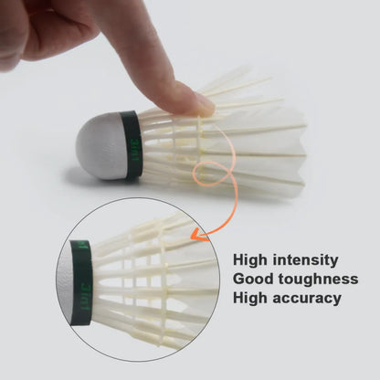 12Pcs  Training Shuttlecocks