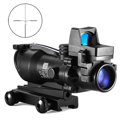Adjustable 4x32 Red Dot 1x  4x Scope