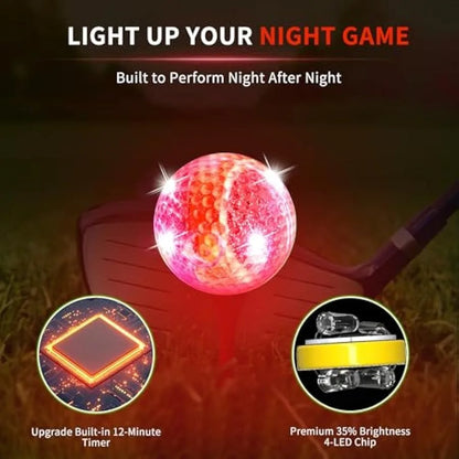 Crest golf Glow in The Dark Golf Balls