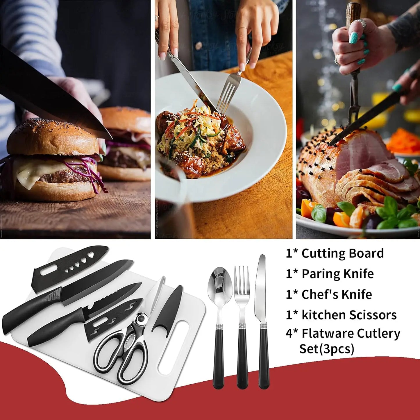 27 Piece Camping Utensil Set
