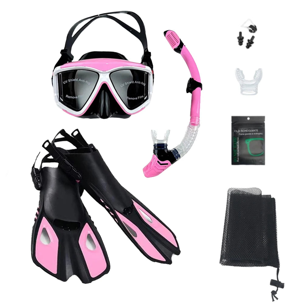 Mask Fins Snorkel Set