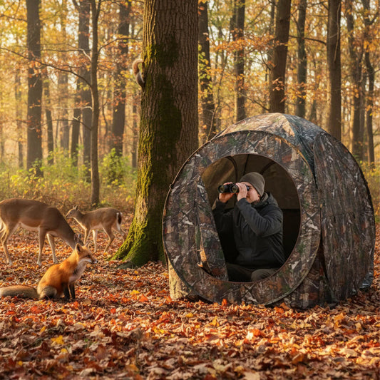 Camouflage Pop-Up Hunting Blind