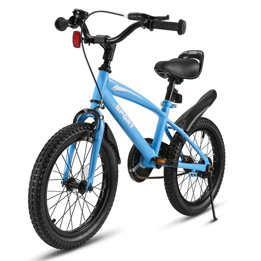 Kids Bike with Training Wheels & Kickstand