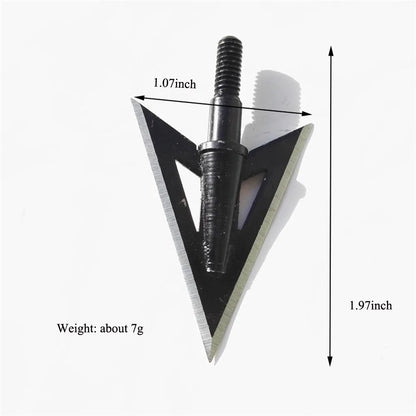 6/12pcs 100gr Traditional Broadheads