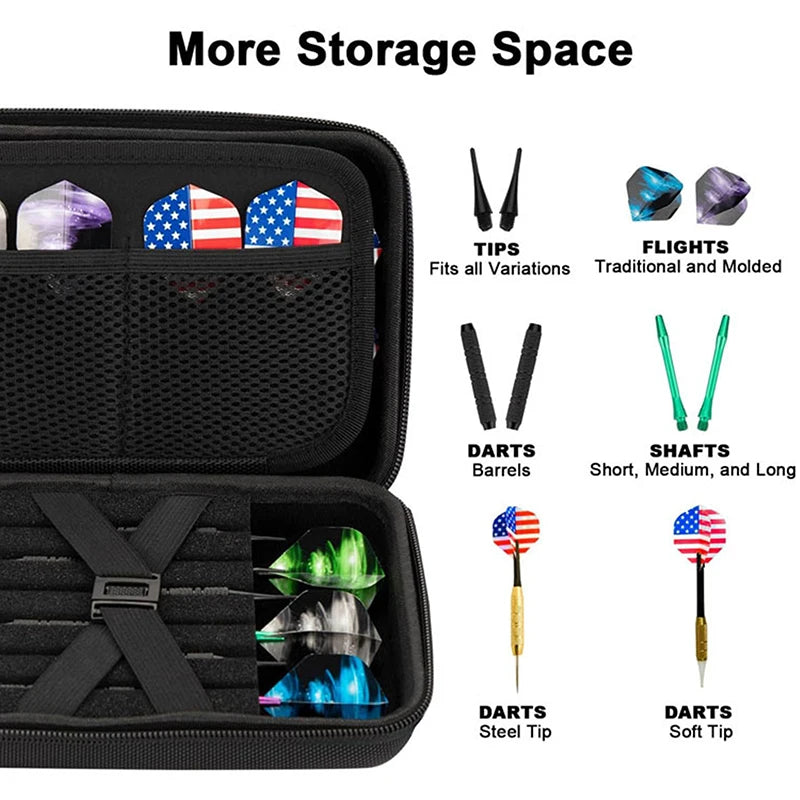 Dart Case For Steel And Soft Tip Darts