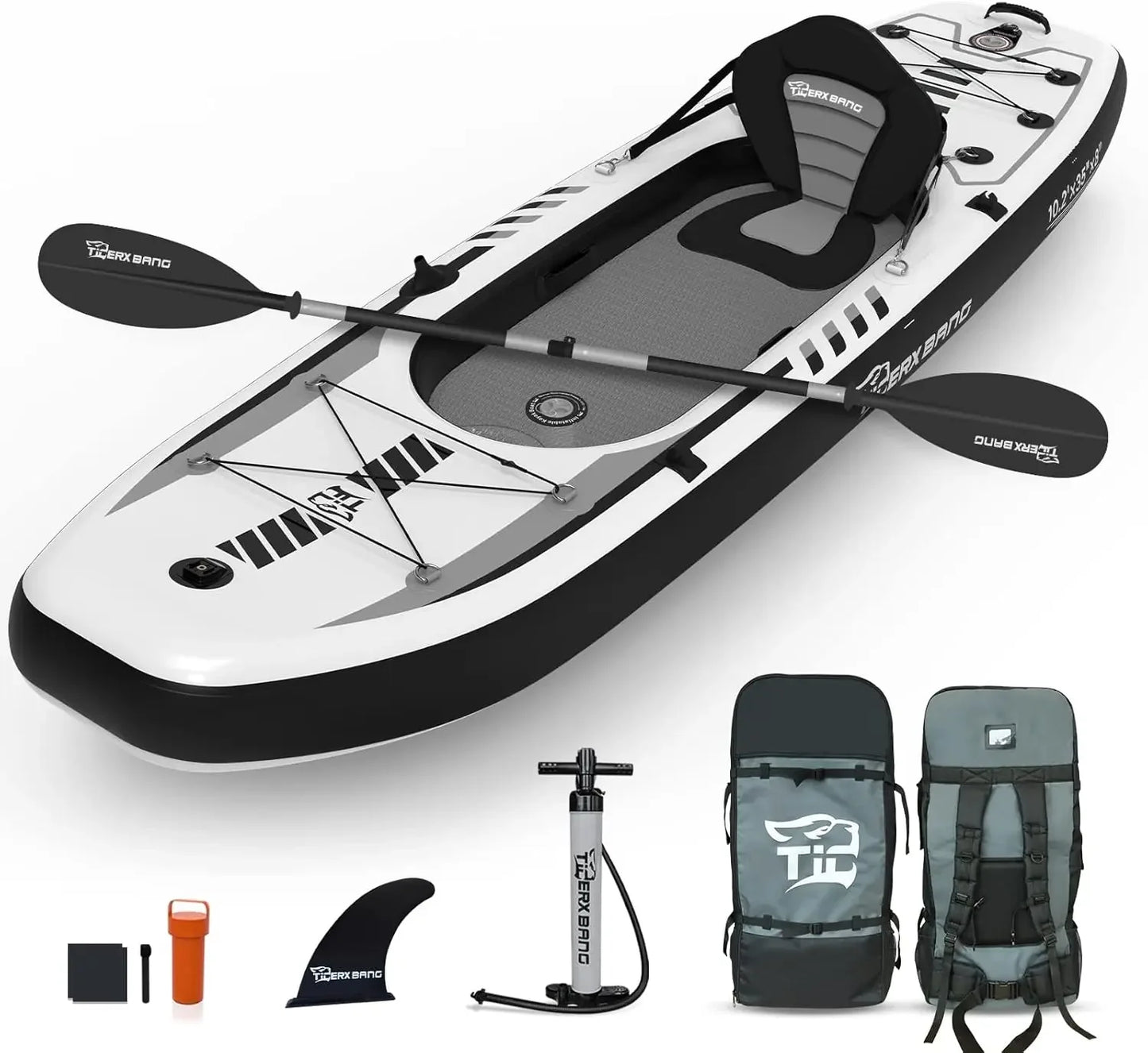 10.2'x35''x8'' Inflatable Kayak with Sea