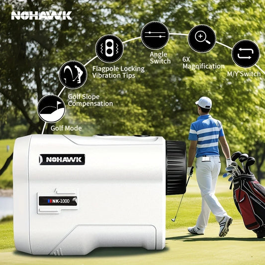 Golf Rangefinder with Slope, 1000M