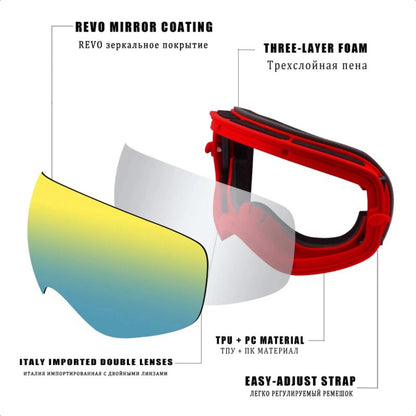 Windproof Ski Goggles