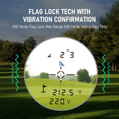Golf Rangefinder with Slope, 1000M