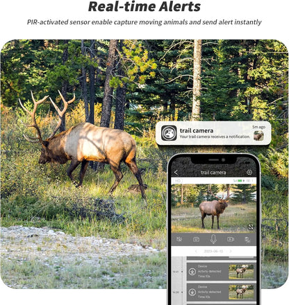 4G LTE Cellular Trail Cameras 3rd Gen with Live Streaming